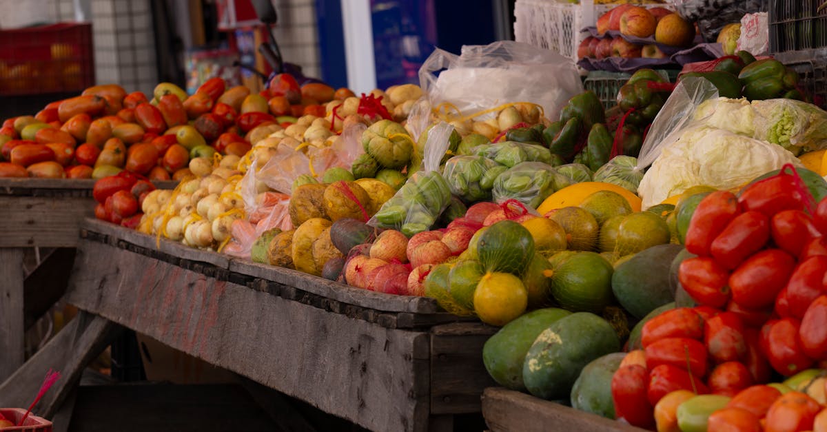 Frutas de temporada de Mustafa Store